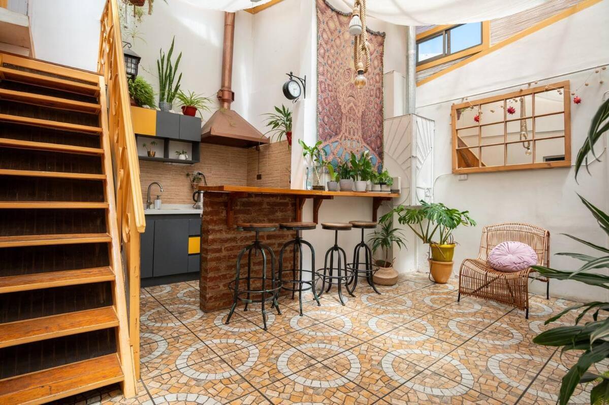 ホテル Casa Fibonacci ヴァルパライソ エクステリア 写真